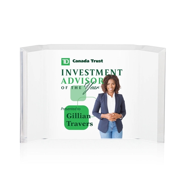 The freestanding Aylmer VividPrint™ Award beautifully frames your words of recognition... from ASI 84592 St Regis Group / St Regis