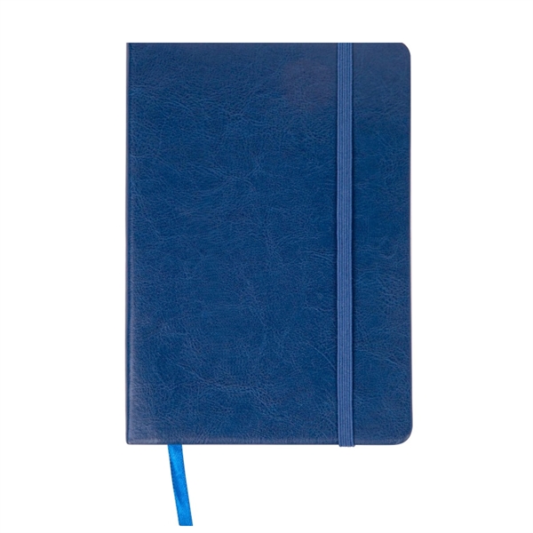 Leather notebook crafted with high-performance polyurethane (PU) covers for durability, color... from ASI 57956 Graphco line