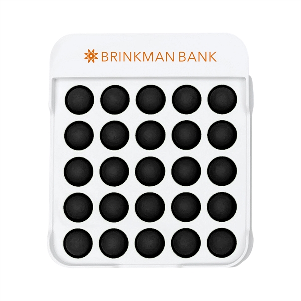 Fun Stress Reliever. Press Bubbles Down To Relieve Stress.... from ASI 57956 Graphco line