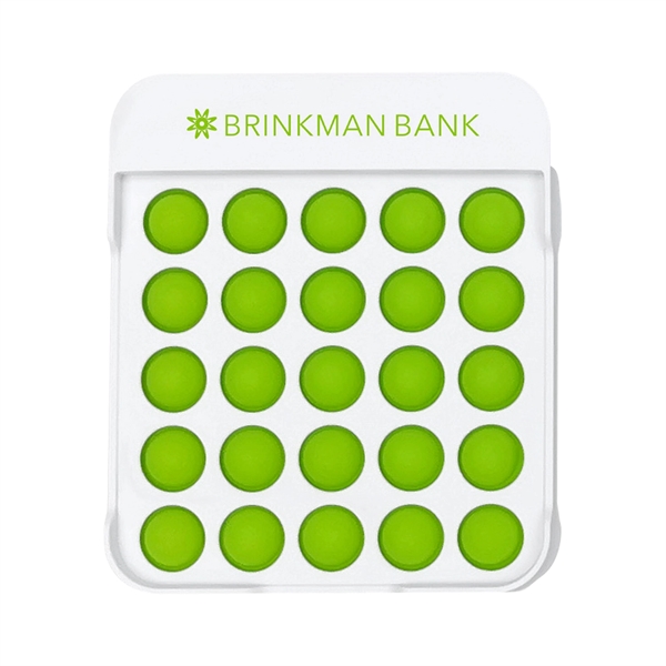 Fun Stress Reliever. Press Bubbles Down To Relieve Stress.... from ASI 57956 Graphco line