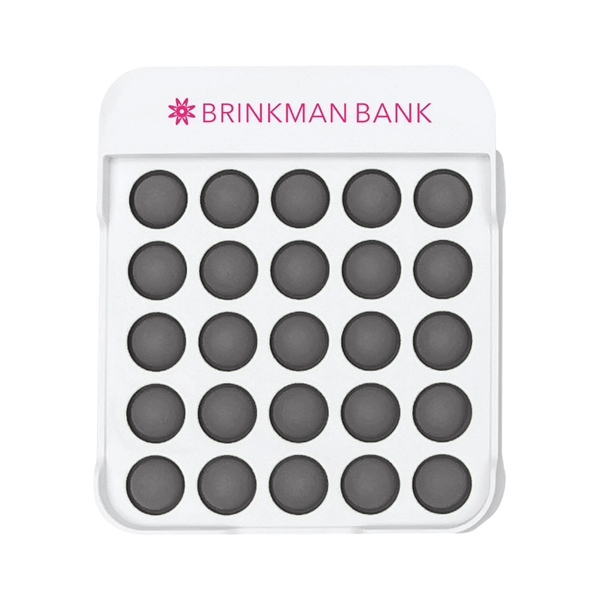 Fun Stress Reliever. Press Bubbles Down To Relieve Stress.... from ASI 57956 Graphco line