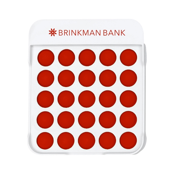 Fun Stress Reliever. Press Bubbles Down To Relieve Stress.... from ASI 57956 Graphco line