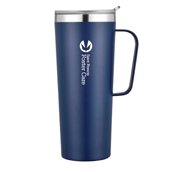28 oz. Large Travel Coffee Mug Tumbler with Handle... from ASI 39820 Opusline (Benmex) / Opus Line