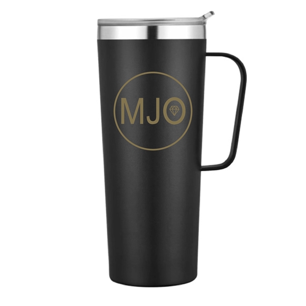 28 oz. Large Travel Coffee Mug Tumbler with Handle... from ASI 39820 Opusline (Benmex) / Opus Line