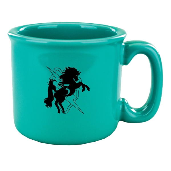 Ceramic made 15 Oz. Yosemite Campfire Mug.... from ASI 74245 Nordic Co Inc / Nordic Promos