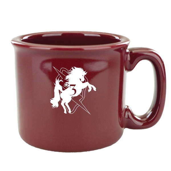 Ceramic made 15 Oz. Yosemite Campfire Mug.... from ASI 74245 Nordic Co Inc / Nordic Promos