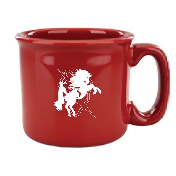 Ceramic made 15 Oz. Yosemite Campfire Mug.... from ASI 74245 Nordic Co Inc / Nordic Promos