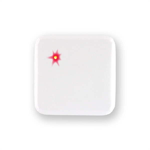 Round square shaped blinking LED button.... from ASI 93520 Ventura Inc