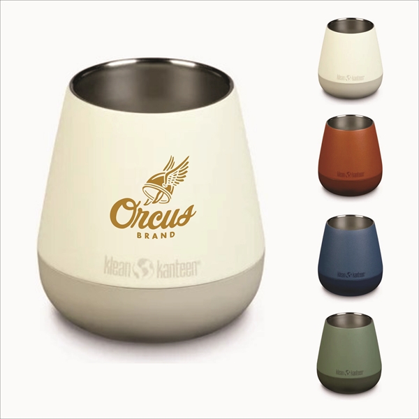 Klean Kanteens 10oz stainless steel Rise wine tumbler with Climate Lock... from ASI 72657 Active Life Promo