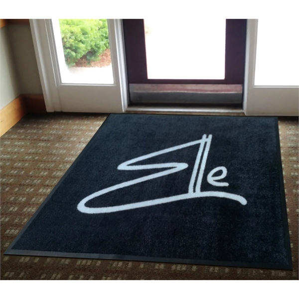 Indoor and Outdoor nylon floor mat plus full color chromo jet... from ASI 37218 Athena Promo (tm)