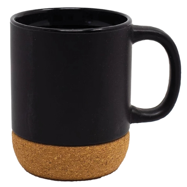 14 ounce ceramic mug with cork bottom... from ASI 74245 Nordic Co Inc