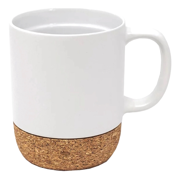 14 ounce ceramic mug with cork bottom... from ASI 74245 Nordic Co Inc