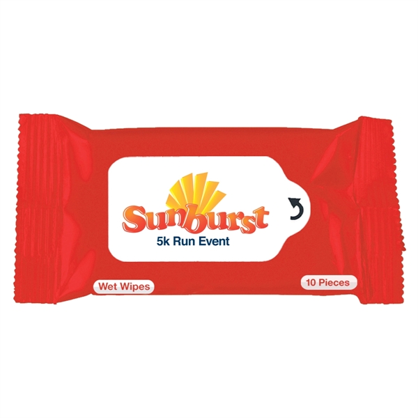 10 pack of pet paw soft wipes with a peel away... from ASI 61125 Hit Promotional Products / Hit®