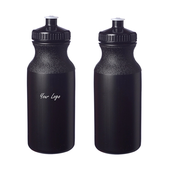 Push cap water bottle with 20 oz. capacity with silkscreen imprint... from ASI 37218 Athena Promo (tm)