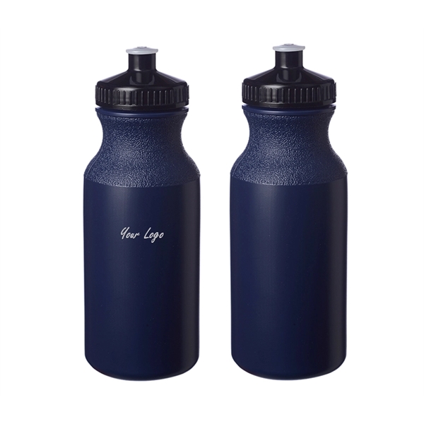 Push cap water bottle with 20 oz. capacity with silkscreen imprint... from ASI 37218 Athena Promo (tm)