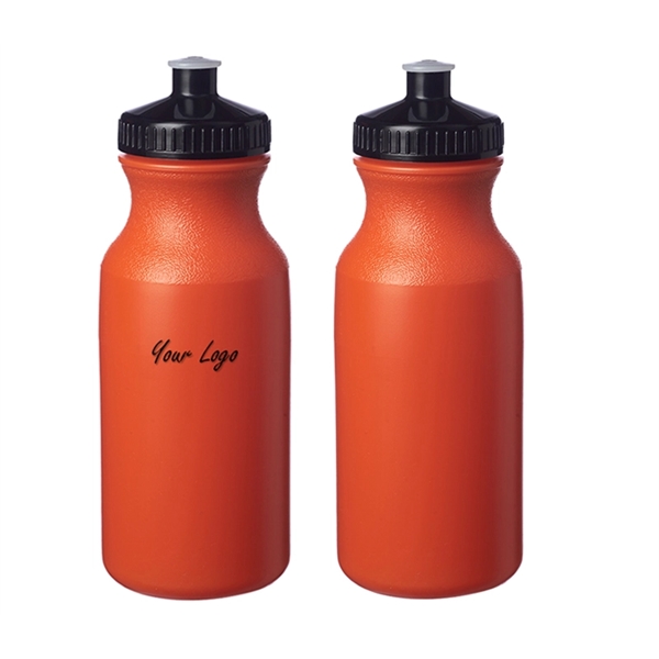 Push cap water bottle with 20 oz. capacity with silkscreen imprint... from ASI 37218 Athena Promo (tm)