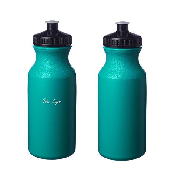 Push cap water bottle with 20 oz. capacity with silkscreen imprint... from ASI 37218 Athena Promo (tm)