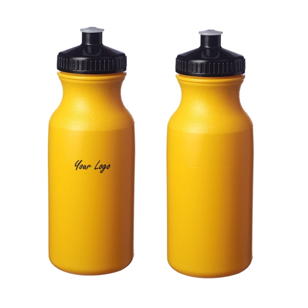 Push cap water bottle with 20 oz. capacity with silkscreen imprint... from ASI 37218 Athena Promo (tm)
