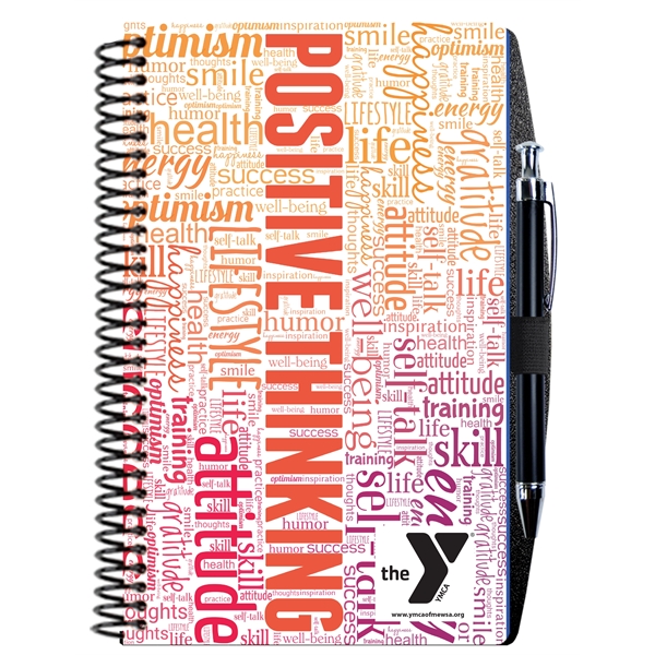 5 1/4" x 8 1/4" Academic weekly planner with pen safe... from ASI 50873 Drum-Line / Drum-line Inc