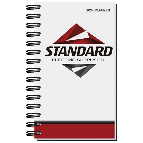 5" x 8" glossy, full color time manager with heavyweight chipboard... from ASI 50873 Drum-Line / Drum-line Inc