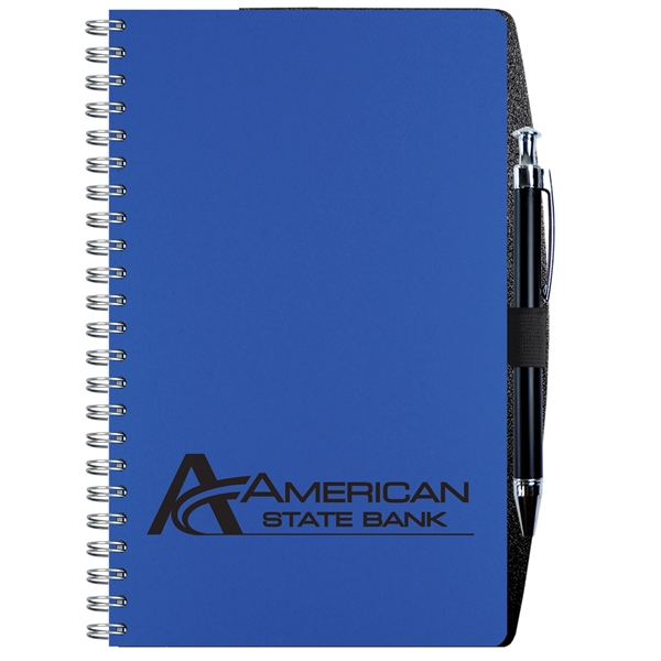 5 1/4" x 8 1/4" Poly weekly planner with pen.... from ASI 50873 Drum-Line / Drum-line Inc