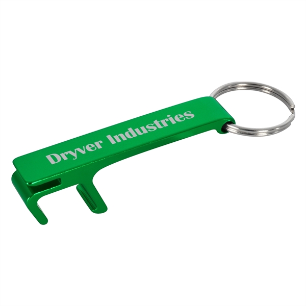 2.25" Knox metal bottle opener keychain with cellphone stand.... from ASI 61125 Hit Promotional Products / Hit®
