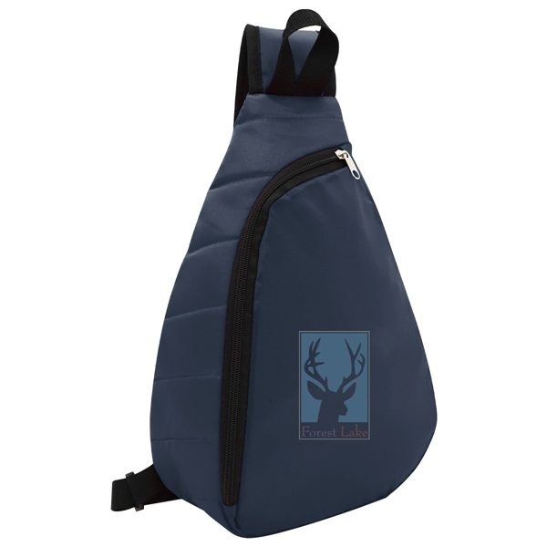 Puffy sling backpack for storing essential items as you go about... from ASI 61125 Hit Promotional Products / Hit®