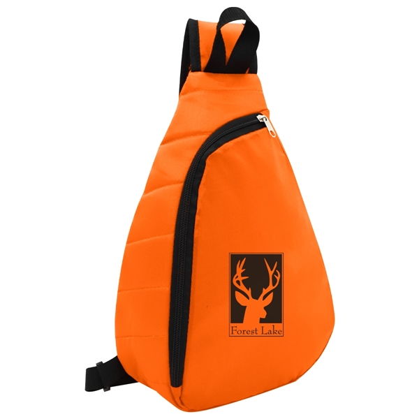 Puffy sling backpack for storing essential items as you go about... from ASI 61125 Hit Promotional Products / Hit®