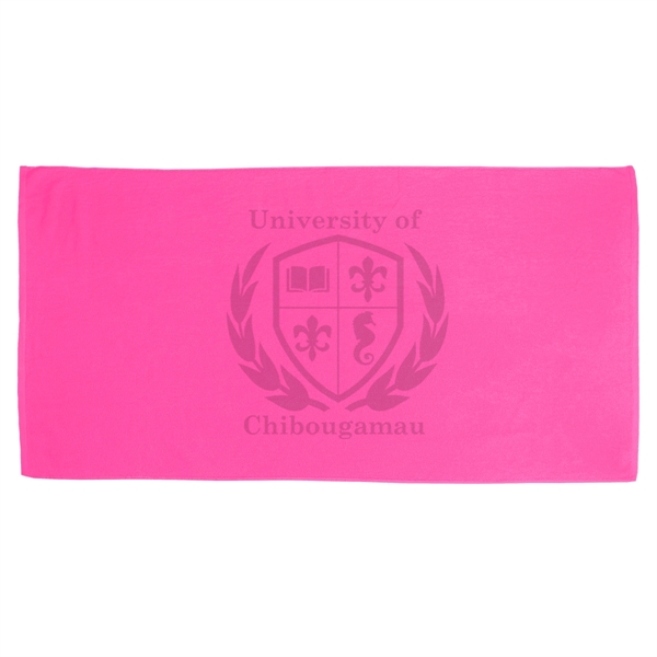 35" x 60" velour beach towel for staying dry and comfortable.... from ASI 61125 Hit Promotional Products / Hit®