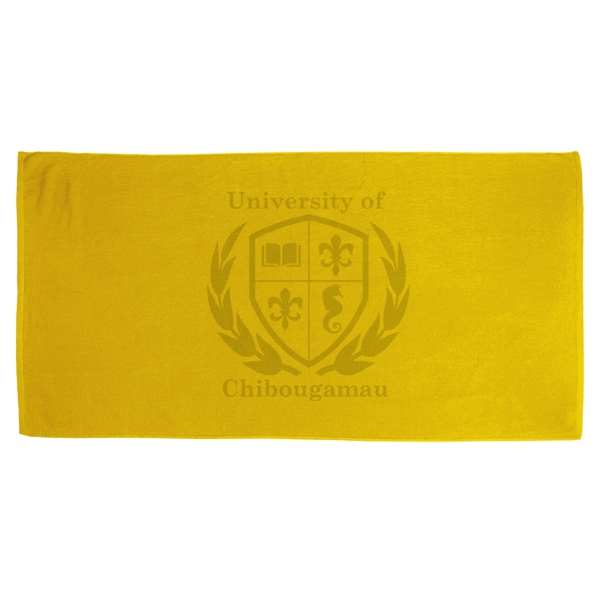 35" x 60" velour beach towel for staying dry and comfortable.... from ASI 61125 Hit Promotional Products / Hit®