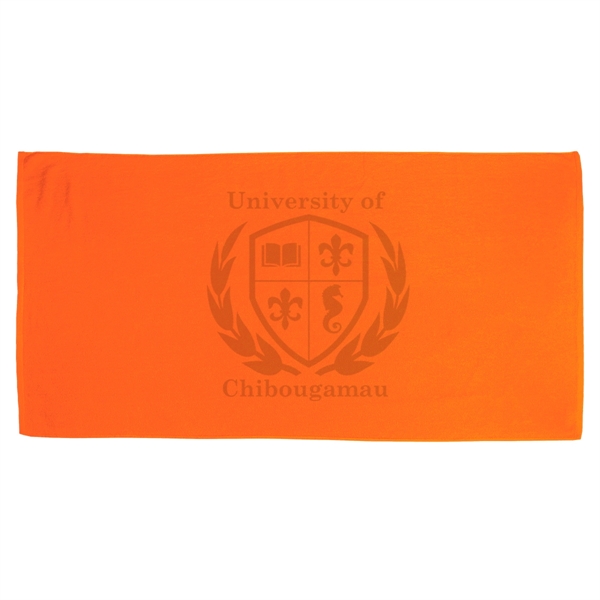 35" x 60" velour beach towel for staying dry and comfortable.... from ASI 61125 Hit Promotional Products / Hit®