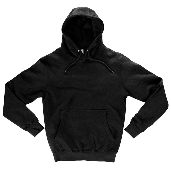 Pullover hooded sweatshirt with a unisex design, three-panel hood, drawcord, kangaroo... from ASI 61125 Hit Promotional Products