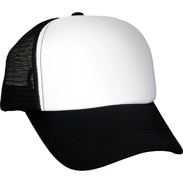 Foam Rectangle Emblem Trucker Hat... from ASI 30208 A P Specialties / AP Specialties