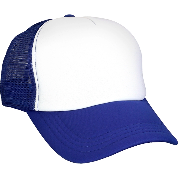 Foam Rectangle Emblem Trucker Hat... from ASI 30208 A P Specialties / AP Specialties