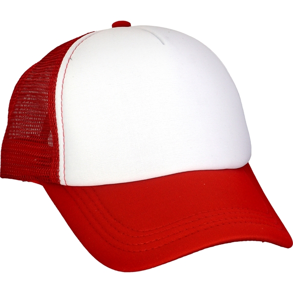 Foam Rectangle Emblem Trucker Hat... from ASI 30208 A P Specialties / AP Specialties