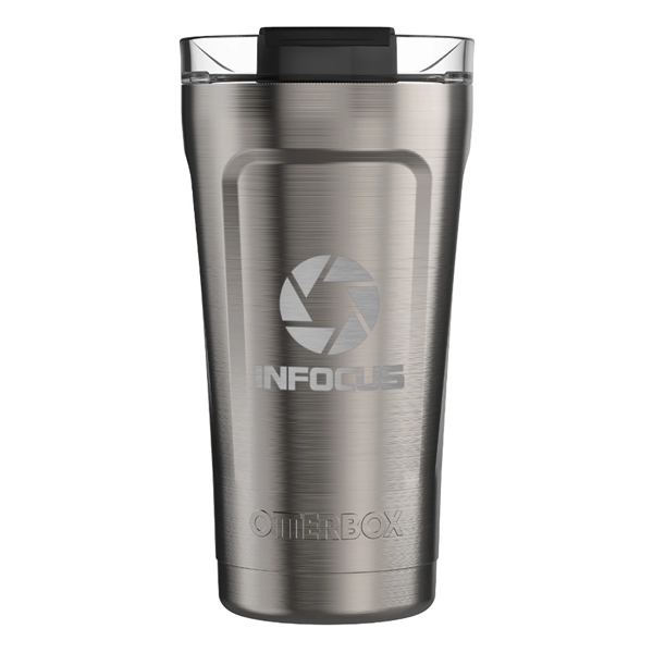 Otterbox® Elevation® Core Colors 16-ounce insulated stainless steel tumbler in assorted... from ASI 61125 Hit Promotional Products / Hit®