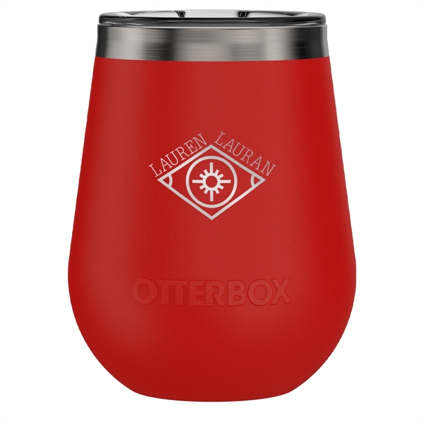 Otterbox® stainless steel copper-lined 10-ounce insulated Elevation Core Colors stemless wine... from ASI 61125 Hit Promotional Products / Hit®