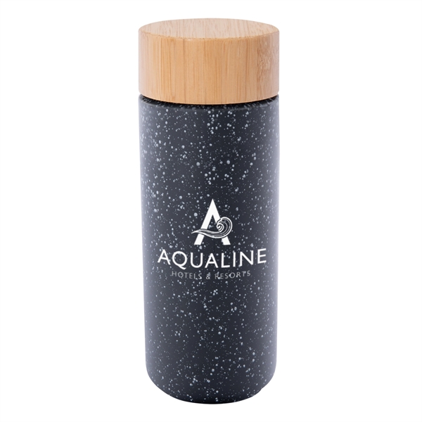 10 oz. speckled tumbler with wide mouth opening, double wall insulation... from ASI 61125 Hit Promotional Products / Hit®