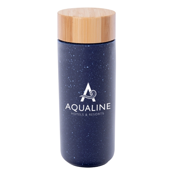 10 oz. speckled tumbler with wide mouth opening, double wall insulation... from ASI 61125 Hit Promotional Products / Hit®
