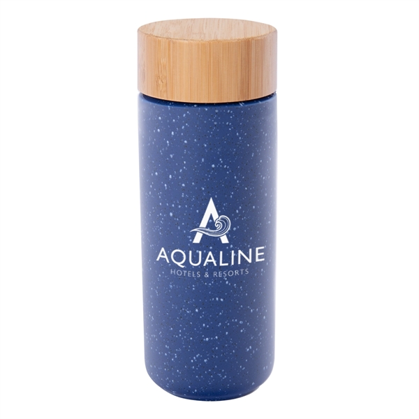 10 oz. speckled tumbler with wide mouth opening, double wall insulation... from ASI 61125 Hit Promotional Products / Hit®