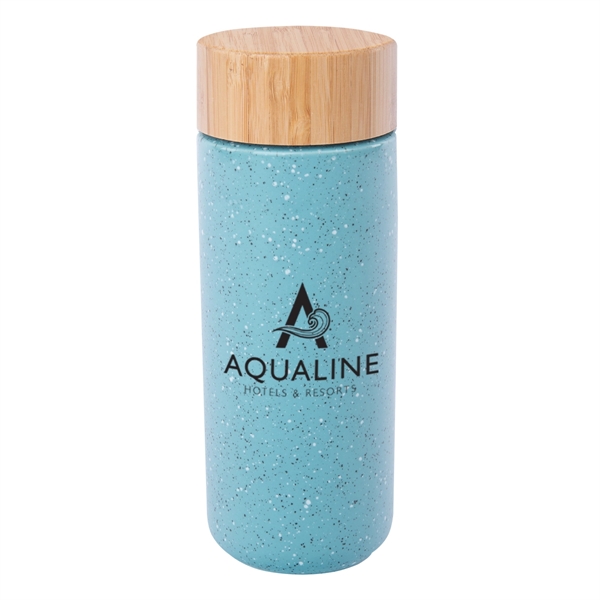 10 oz. speckled tumbler with wide mouth opening, double wall insulation... from ASI 61125 Hit Promotional Products / Hit®