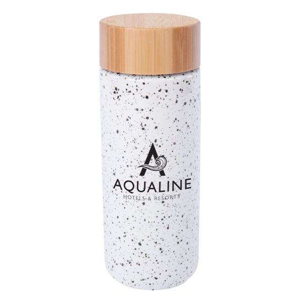 10 oz. speckled tumbler with wide mouth opening, double wall insulation... from ASI 61125 Hit Promotional Products / Hit®