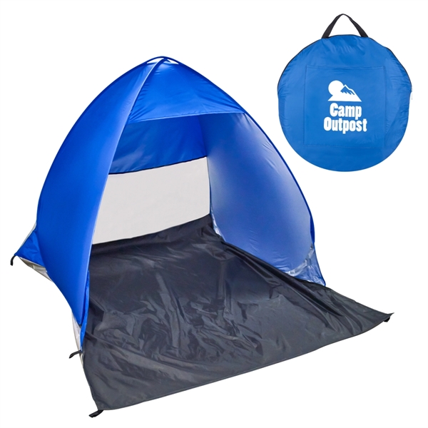 64" x 39" x 59" 190T polyester pop up tent; fits... from ASI 61125 Hit Promotional Products / Hit®