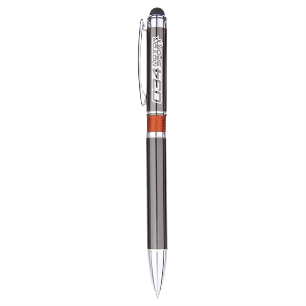 Aluminum Click Action Stylus Ballpoint Pen... from ASI 31517 Admart Products / Admart Line
