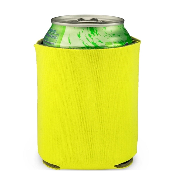 Collapsible foam can cooler with 1c1p silkscreen imprint... from ASI 37218 Athena Promo (tm)