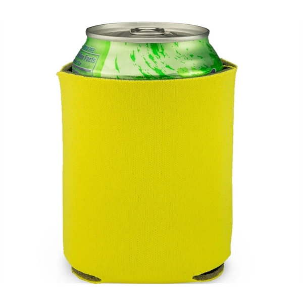 Collapsible foam can cooler with 1c1p silkscreen imprint... from ASI 37218 Athena Promo (tm)