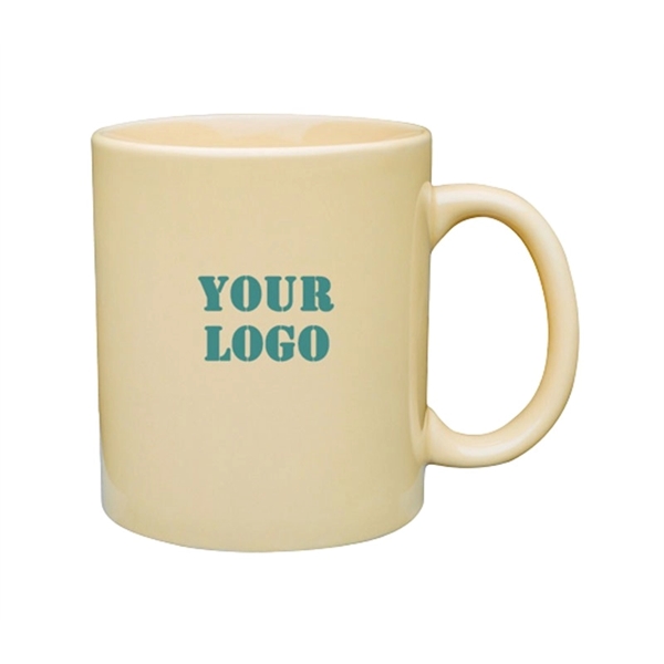 11 oz. Colored ceramic mug plus free 1 color silkscreen imprint... from ASI 37218 Athena Promo (tm)