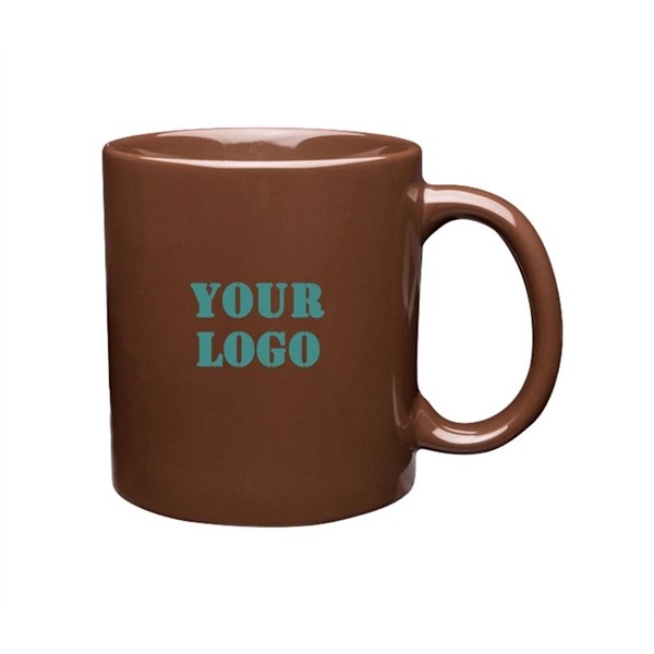 11 oz. Colored ceramic mug plus free 1 color silkscreen imprint... from ASI 37218 Athena Promo (tm)