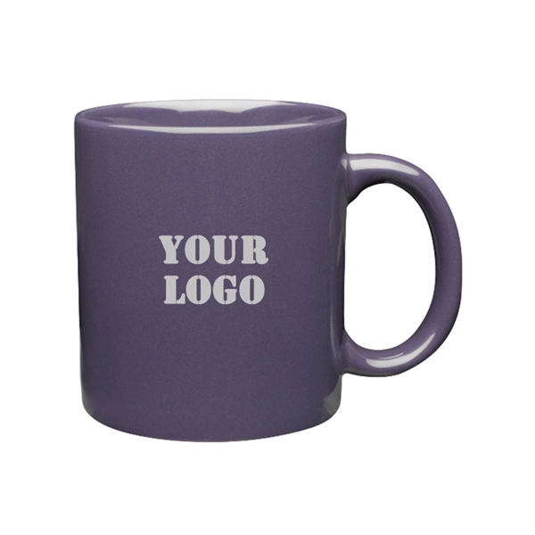 11 oz. Colored ceramic mug plus free 1 color silkscreen imprint... from ASI 37218 Athena Promo (tm)