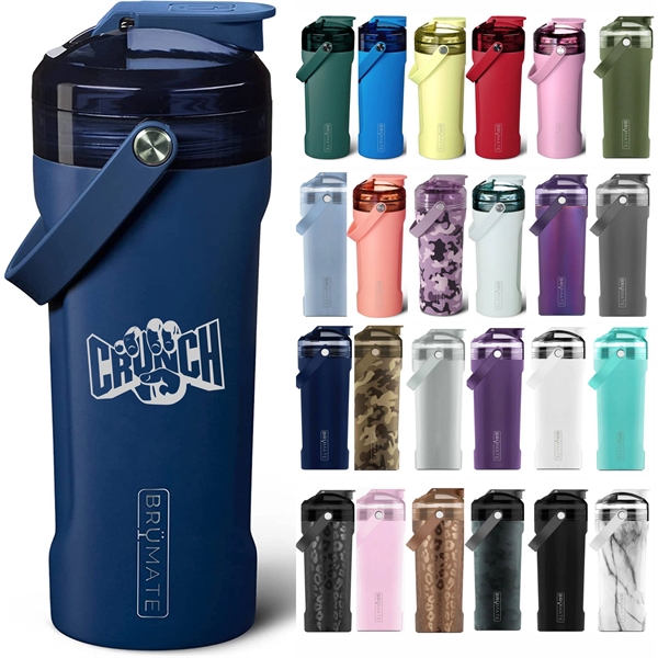 BruMate MULTISHAKER GUAVA Shaker Bottle 26 OZ, with built in agitator,... from ASI 72657 Active Life Promo / Apres Ski Active Life